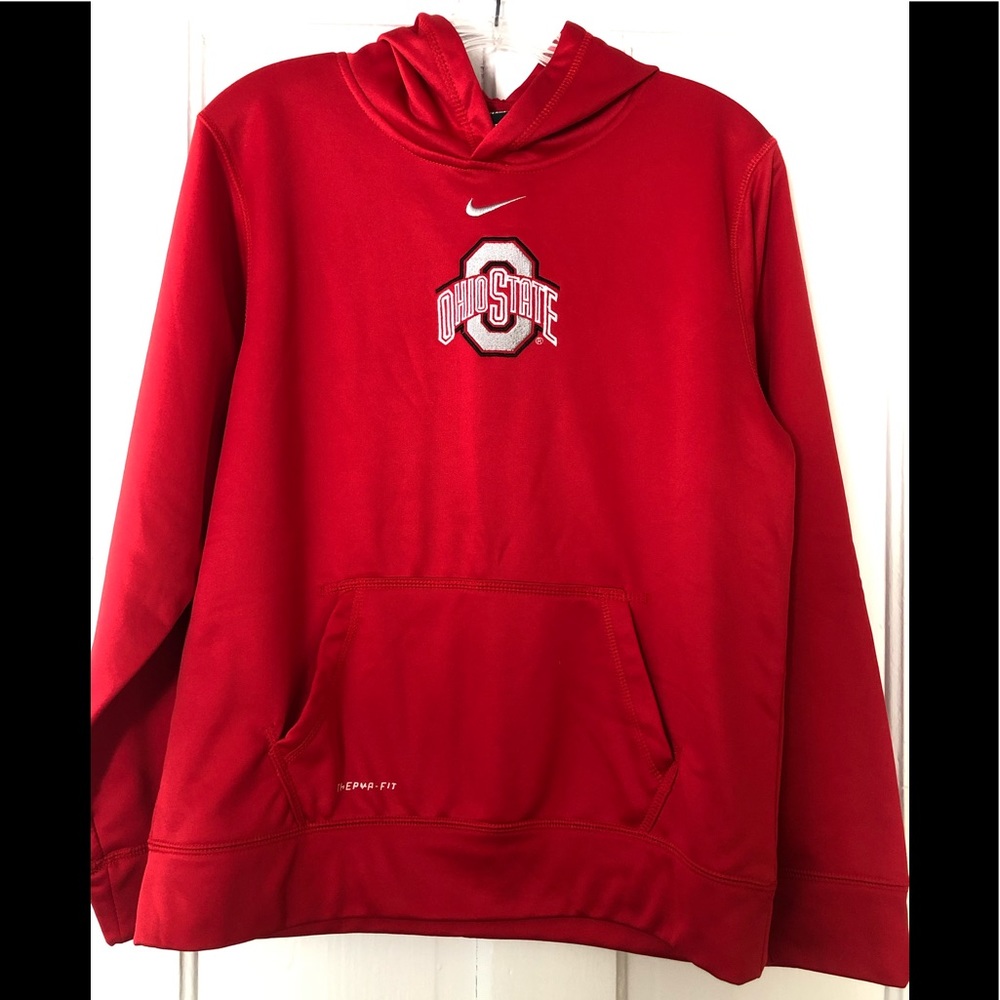Ohio State Sweatshirt Red Size Youth XL